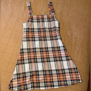 Free People plaid dress